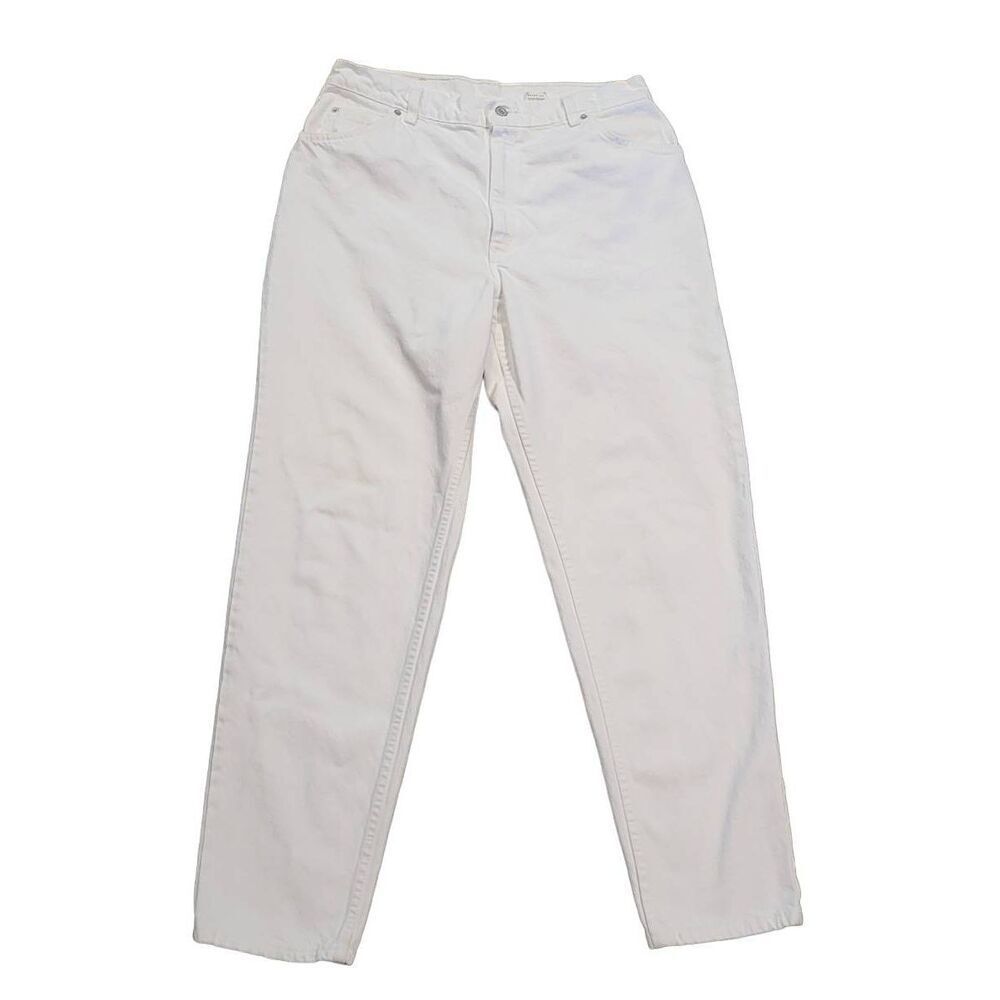 Vintage 1990s Levi's Orange Tab 950 Relaxed Fit Jeans Tapered White Women's 16